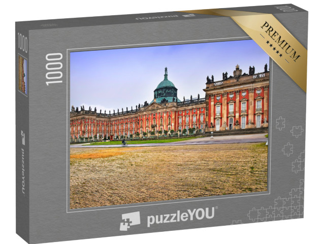 puzzle 1000 dílků „Nový palác v parku Sanssouci, Postupim“