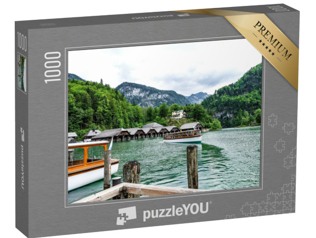 puzzle 1000 dílků „Königssee, smaragdově zelený klenot v Národním parku Berchtesgaden“