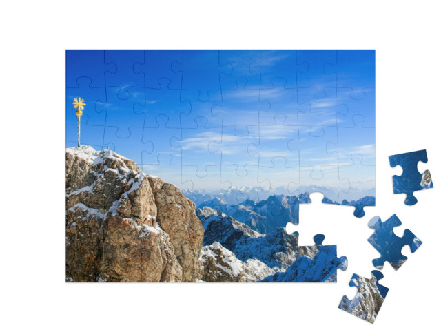 puzzle 48 dílků „Zugspitze“
