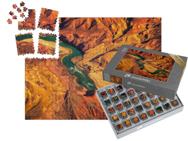 SMART SORTED® | Puzzle 1000 dílků „Řeka Colorado v Grand Canyonu, Arizona, USA“