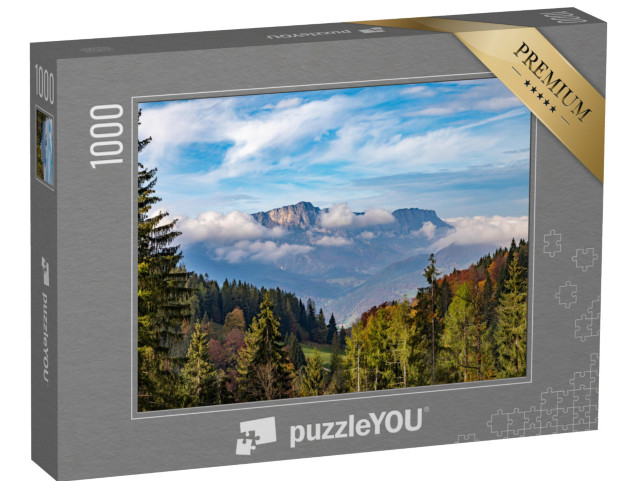 puzzle 1000 dílků „Pohled na hory z Jennerbergu, Berchtesgadener Land“