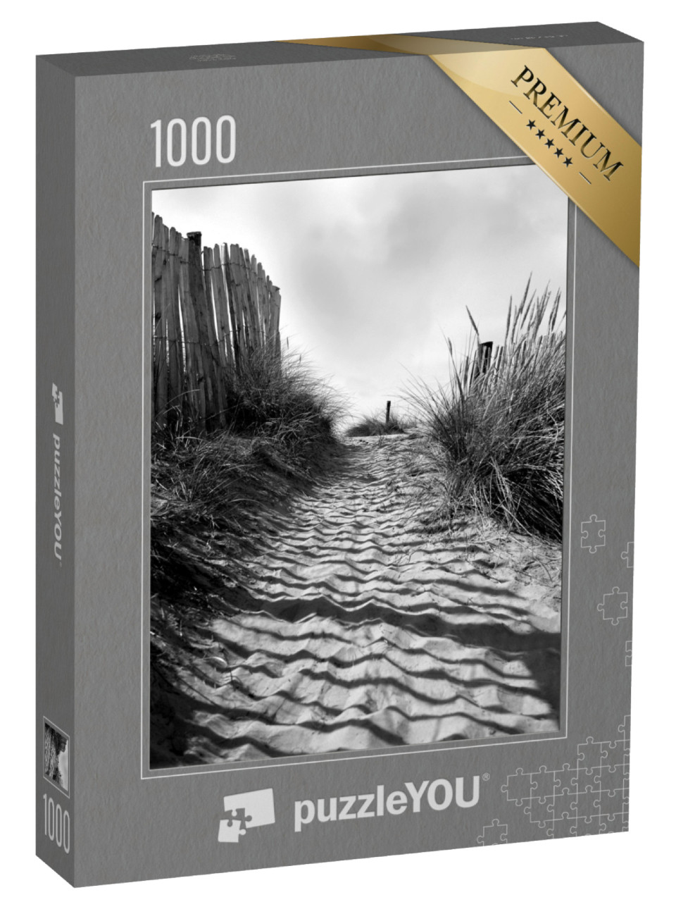 puzzle 1000 dílků „Písečná cesta na pláž“