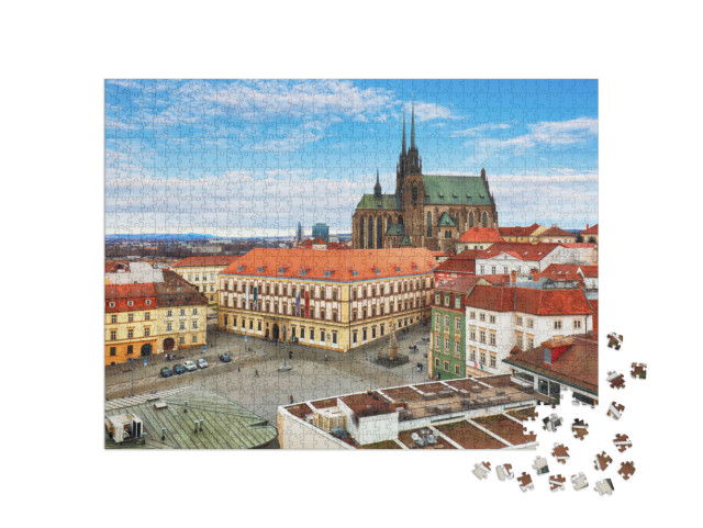 puzzle 1000 dílků „Brno, Česká republika“