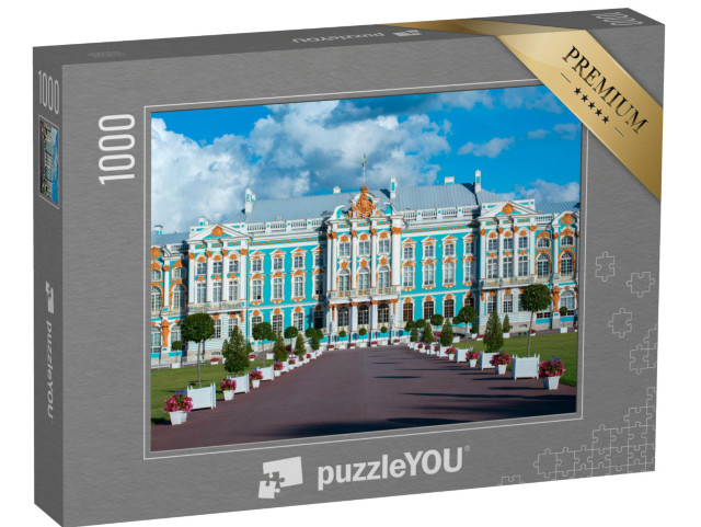 puzzle 1000 dílků „Kateřinský palác v Carském Selu, Petrohrad, Rusko“