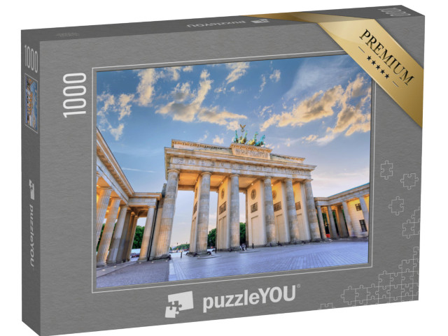 puzzle 1000 dílků „Braniborská brána při západu slunce“