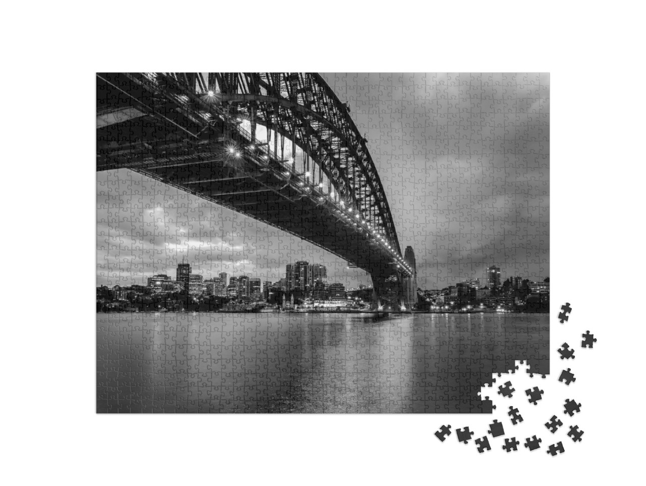 puzzle 1000 dílků „Přístavní most v Sydney“