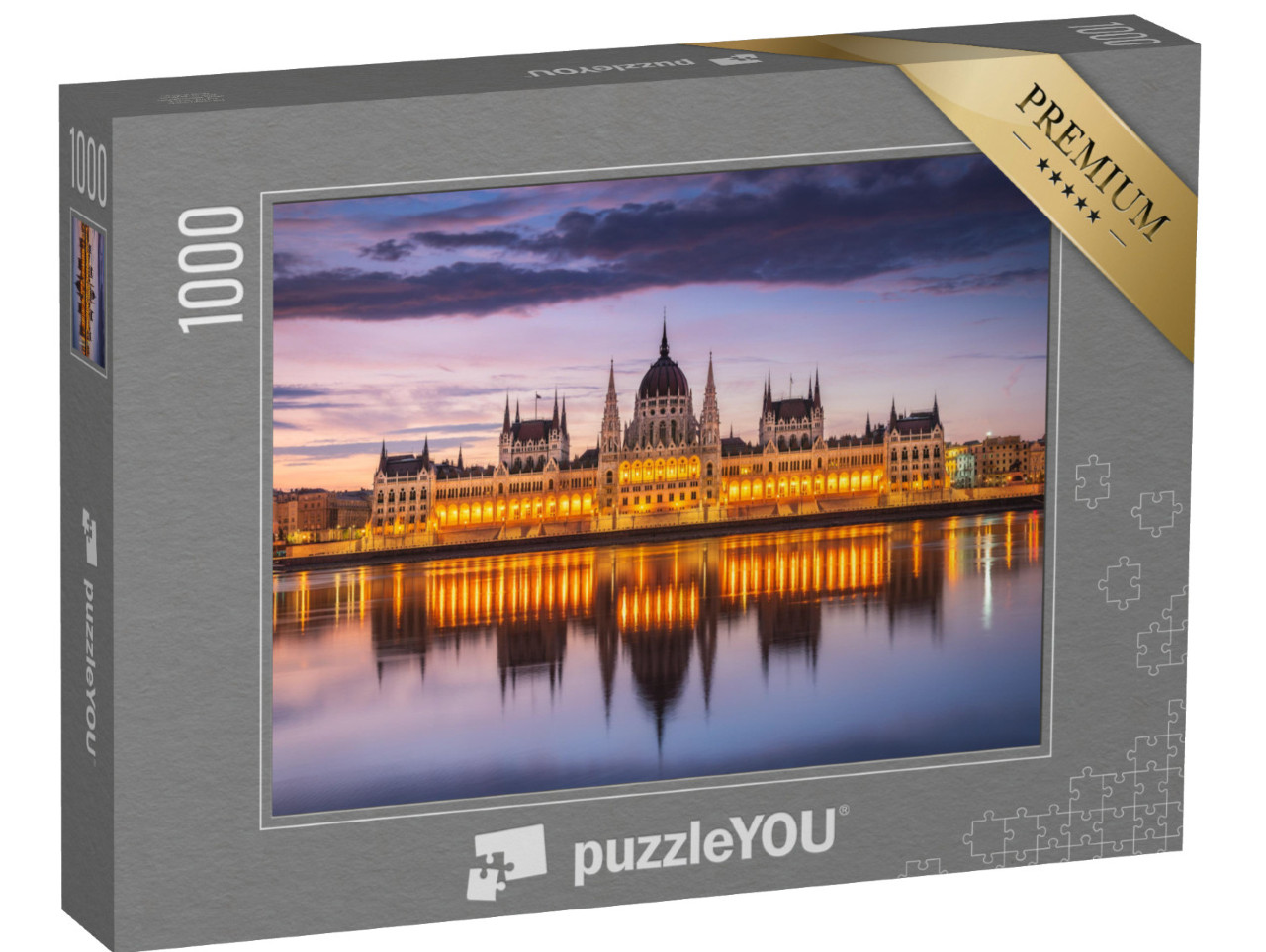 puzzle 1000 dílků „Maďarský parlament, Budapešť, Maďarsko“