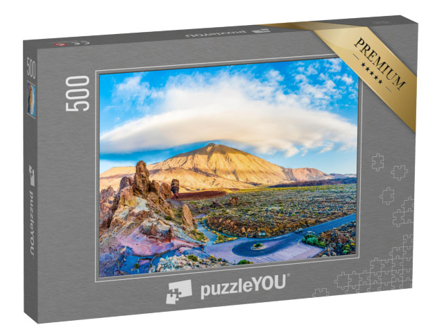 puzzle 500 dílků „Národní park Teide se sopkou na Tenerife, Španělsko“