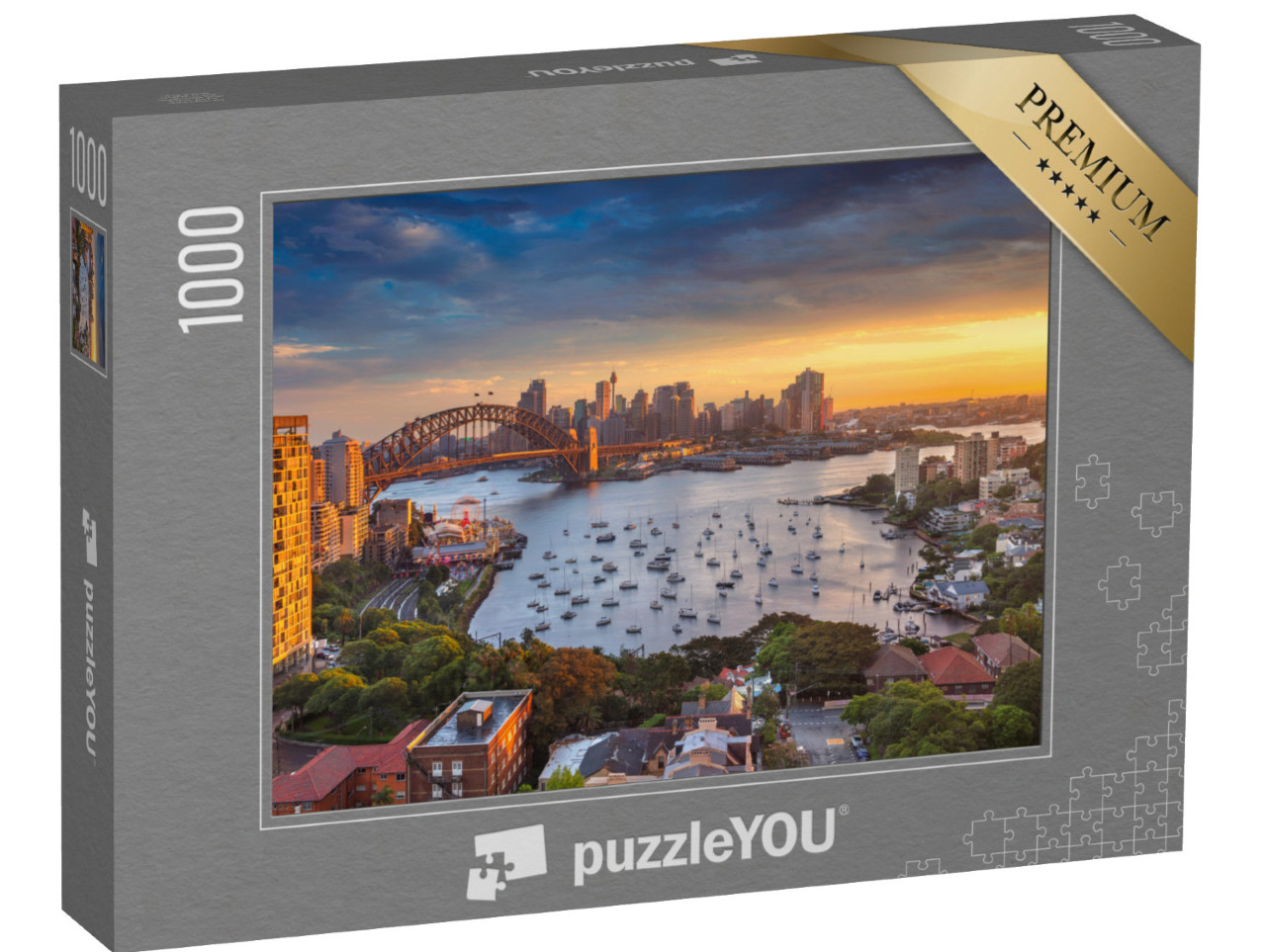 puzzle 1000 dílků „Sydney při západu slunce“