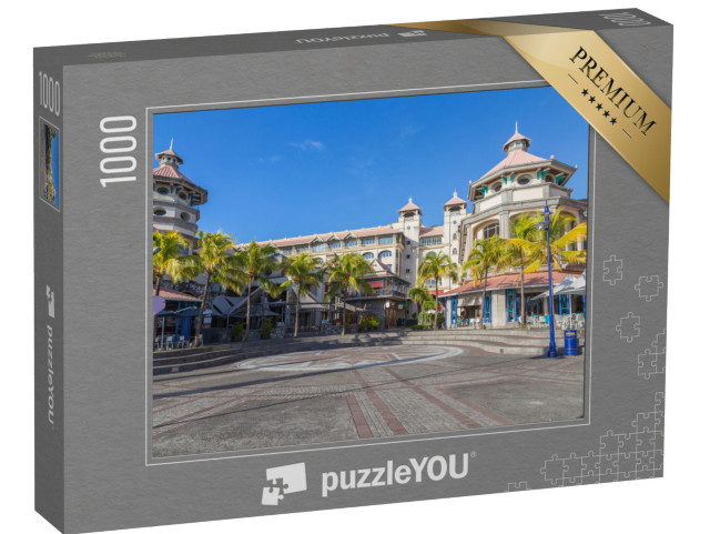 puzzle 1000 dílků „Port Louis, nábřežní centrum v hlavním městě Mauricia“