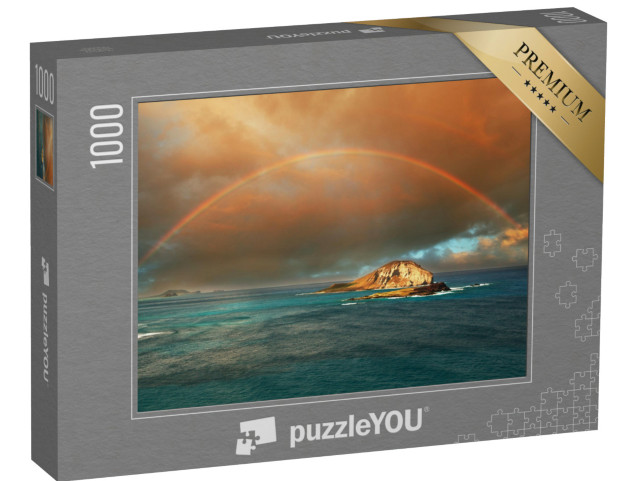 puzzle 1000 dílků „Duha na ostrově Havaj“