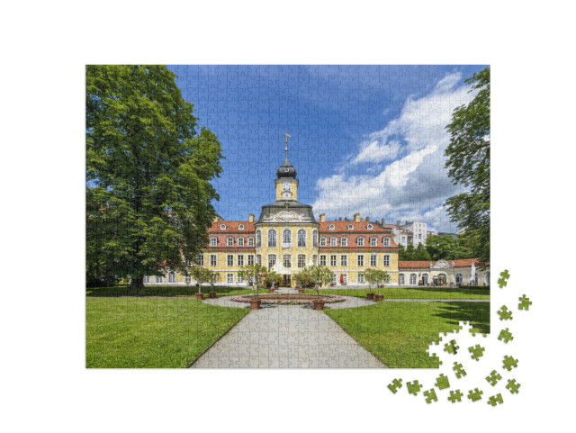 puzzle 1000 dílků „Zámek Gohlis, Lipsko“