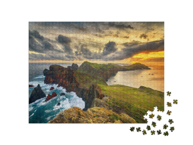 puzzle 1000 dílků „Krajina ostrova Madeira“