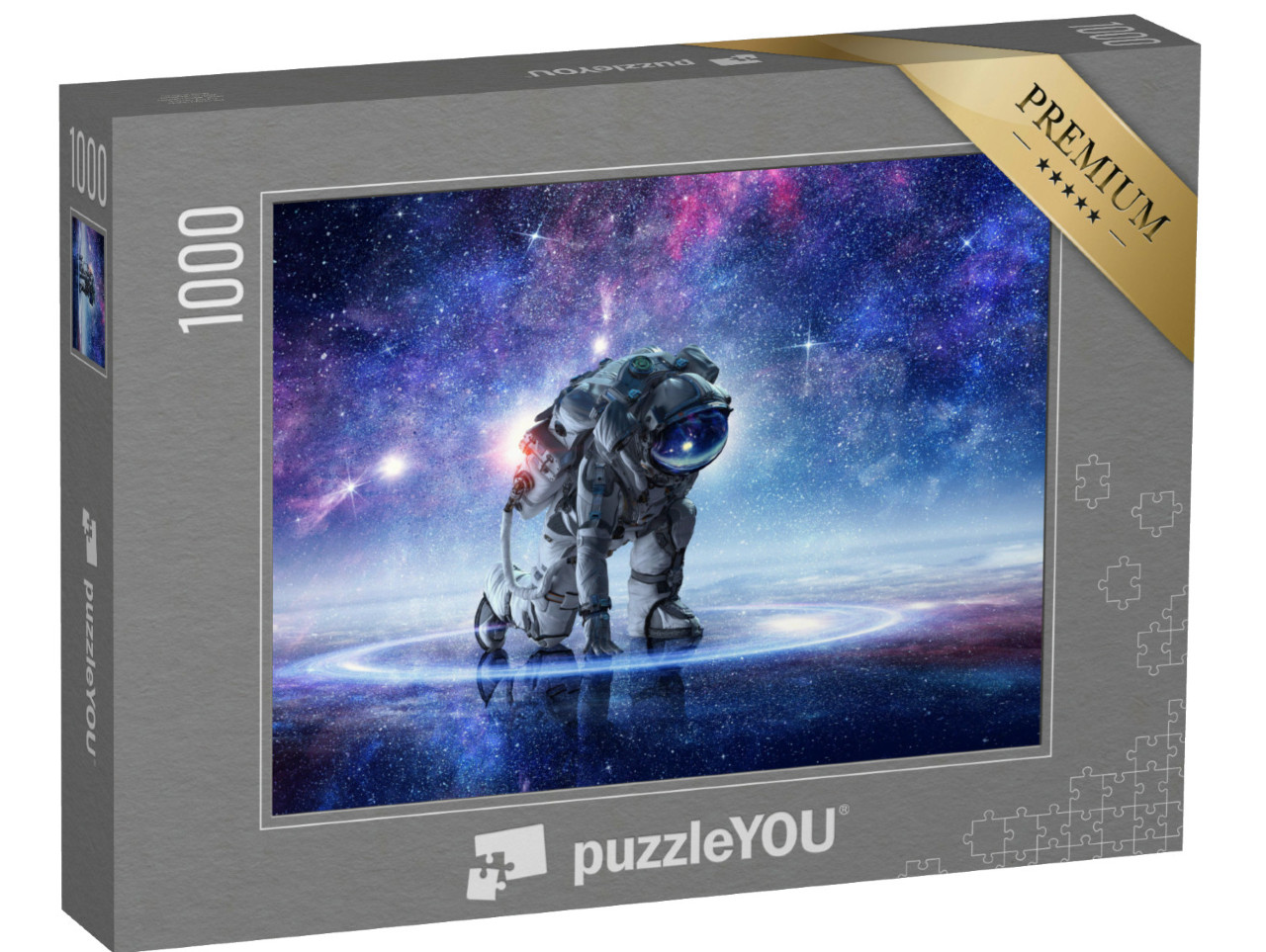 puzzle 1000 dílků „Astronaut začíná chodit“