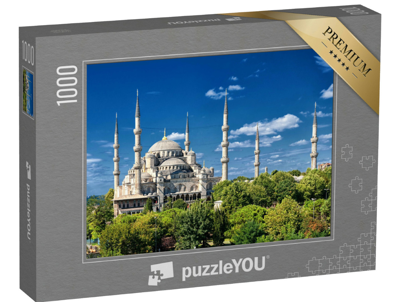 puzzle 1000 dílků „Modrá mešita, Istanbul, Turecko“