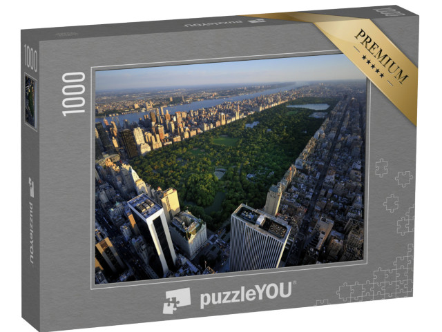 puzzle 1000 dílků „Central Park a Manhattan shora, New York“