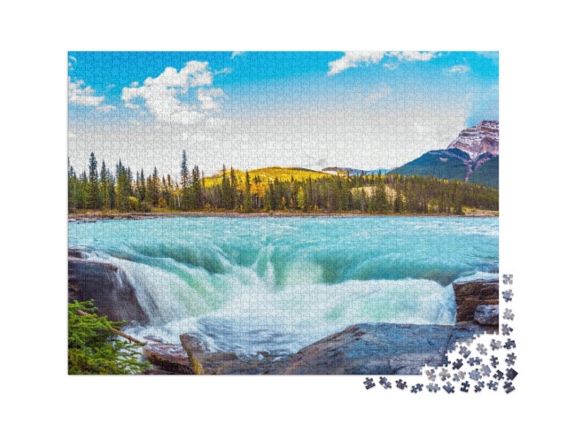 puzzle 2000 dílků „Jasper Park, Kanada“