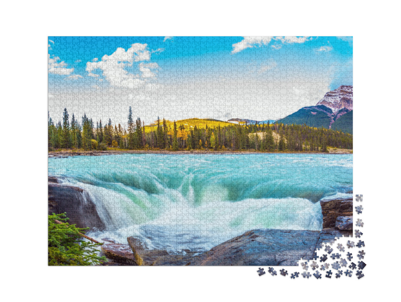 puzzle 2000 dílků „Jasper Park, Kanada“