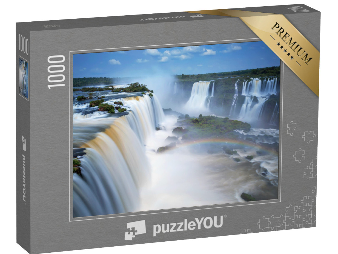 puzzle 1000 dílků „Vodopády Iguazu v Brazílii a Argentině“