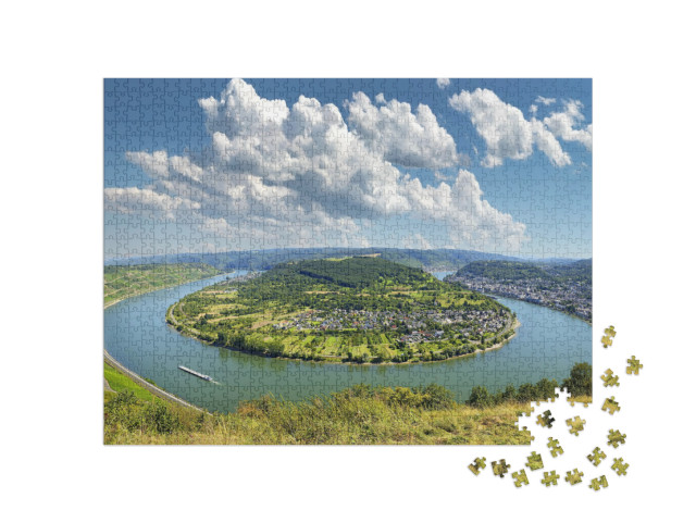 puzzle 1000 dílků „Vinařská obec Boppard na Rýně“