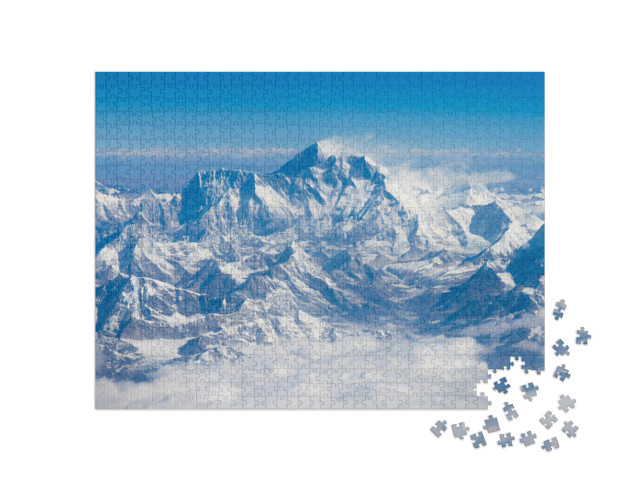 puzzle 1000 dílků „Mount Everest, Himálaj“