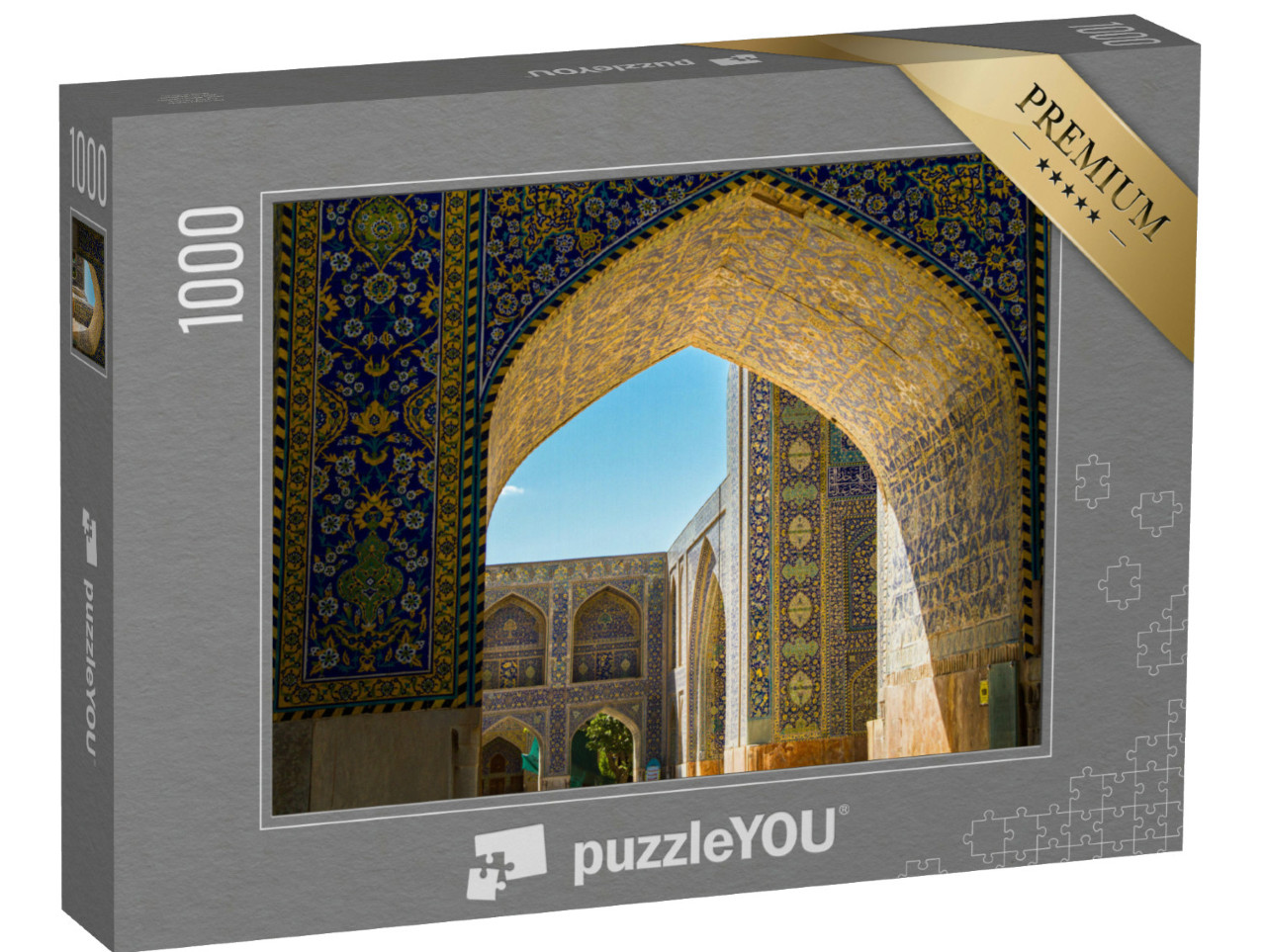 puzzle 1000 dílků „Šáhova mešita, provincie Isfahán, Írán“
