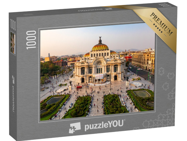 puzzle 1000 dílků „Palacio De Bellas Artes, Mexico City“