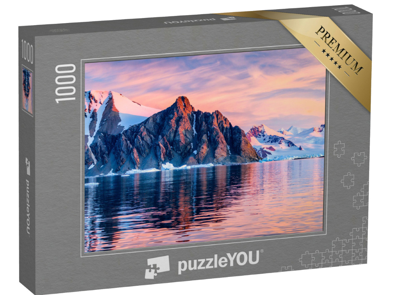 puzzle 1000 dílků „Obrázek ledovce v Antarktidě“