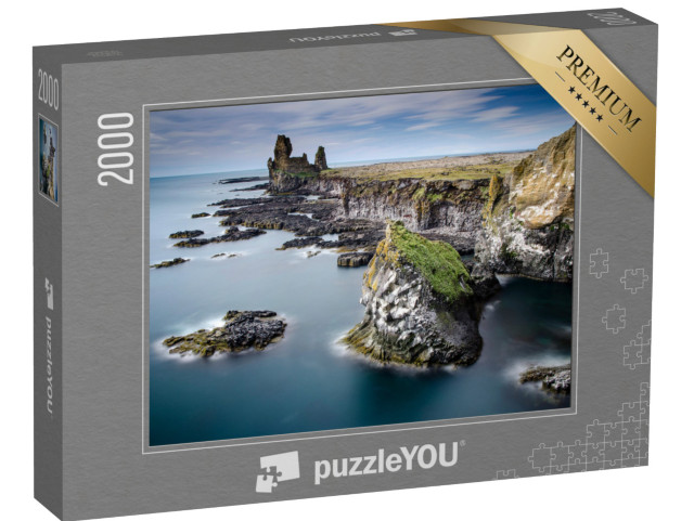 puzzle 2000 dílků „Mořské útesy na poloostrově Snaefellsnes na Islandu“