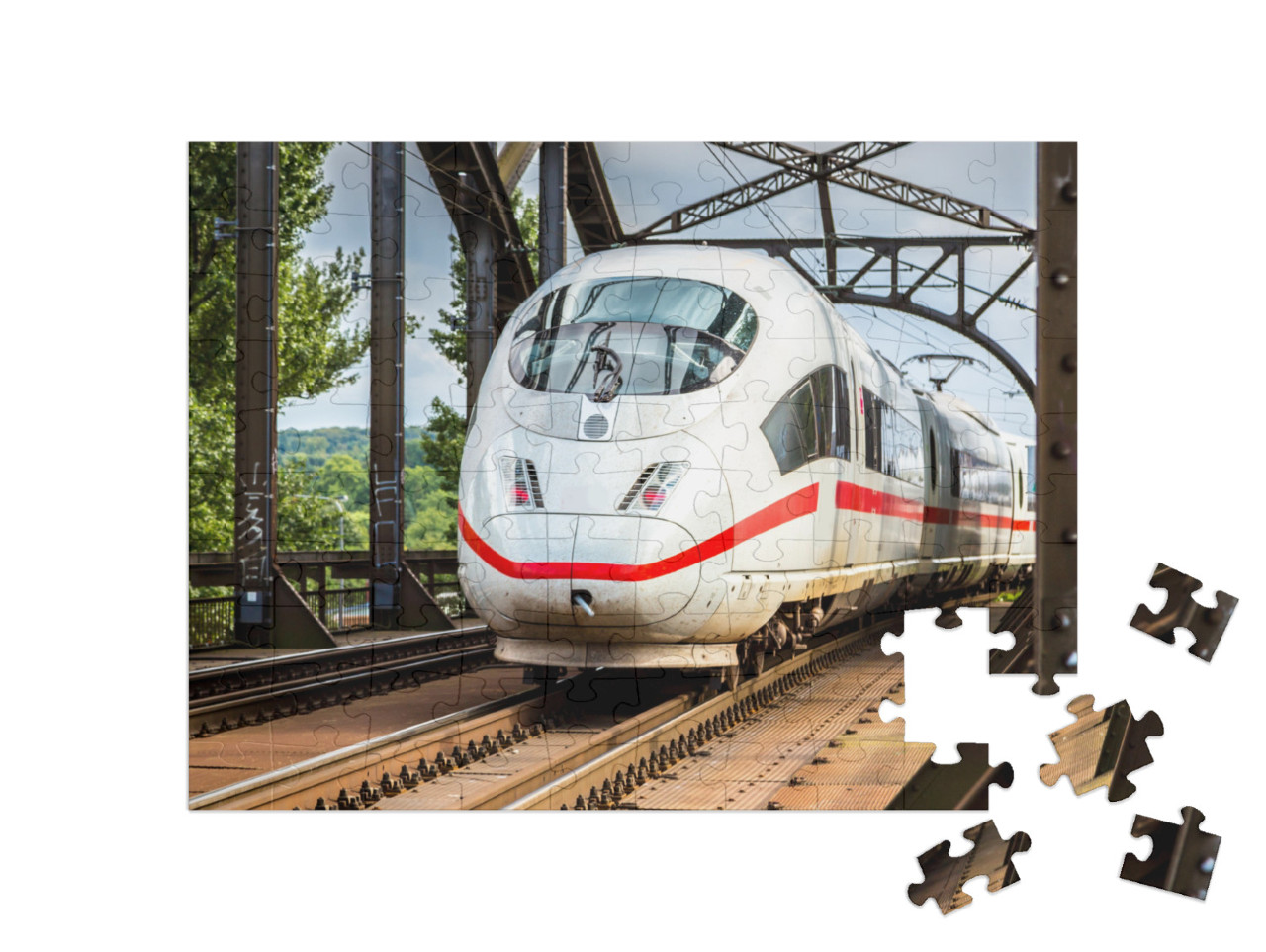 puzzle 100 dílků „InterCity Express“