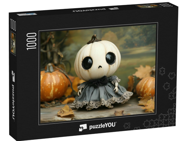 puzzle 1000 dílků „Dýňový duch“