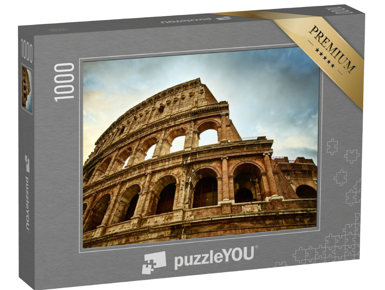 puzzle 1000 dílků „Koloseum, Řím, Itálie“