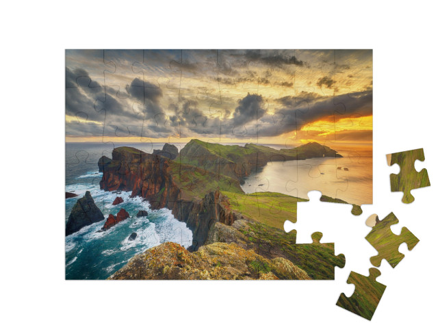 puzzle 48 dílků „Krajina ostrova Madeira“
