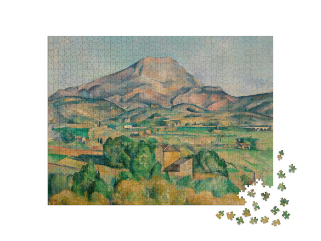 puzzle 1000 dílků „Paul Cézanne - Hora Sainte-Victoire“