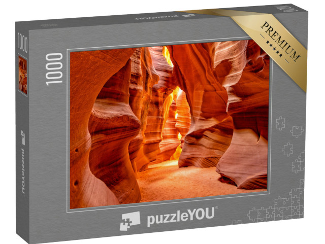 puzzle 1000 dílků „Antelope Canyon Světla a skály Arizona USA“