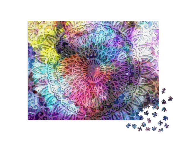puzzle 1000 dílků „Pohádková mandala“