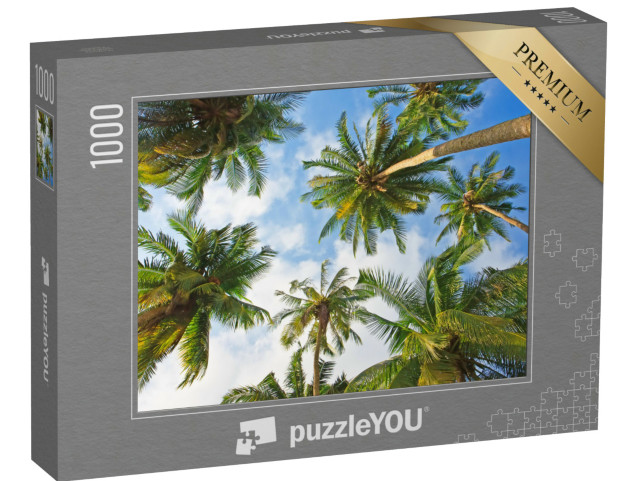 puzzle 1000 dílků „Krásné kokosové palmy“