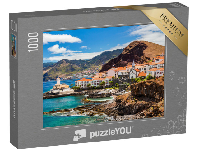 puzzle 1000 dílků „Malebné městečko Canical, Madeira, Portugalsko“
