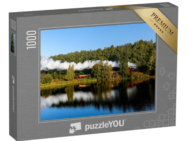 puzzle 1000 dílků „Pohoří Harz, "Selketalbahn", Německo“
