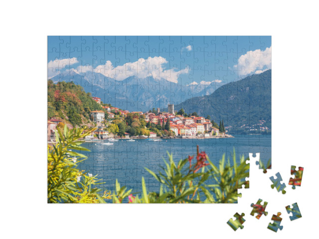 puzzle 200 dílků „Malcesine u jezera Garda, Itálie“
