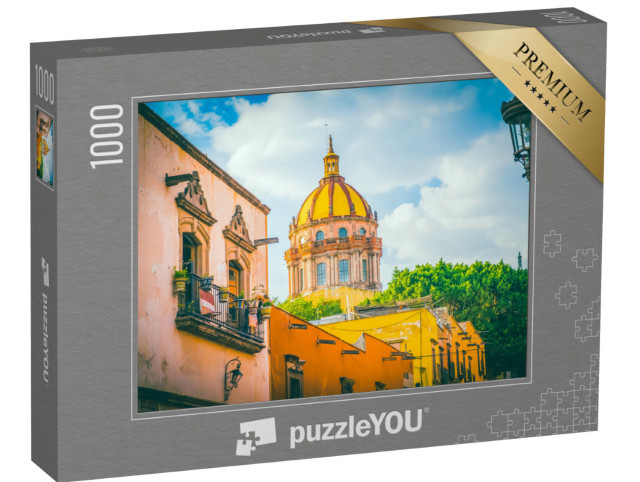 puzzle 1000 dílků „Okouzlující San Miguel de Allende, Mexiko“