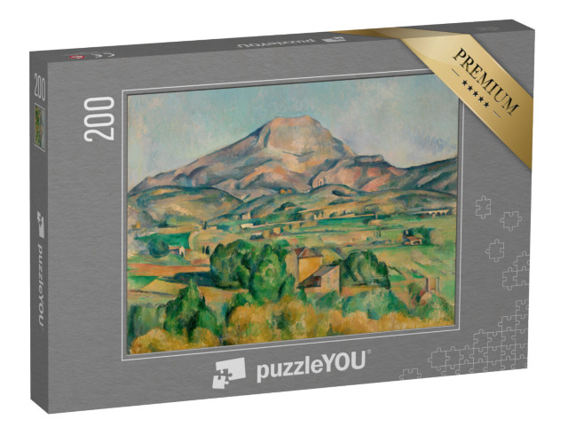 puzzle 200 dílků „Paul Cézanne - Hora Sainte-Victoire“