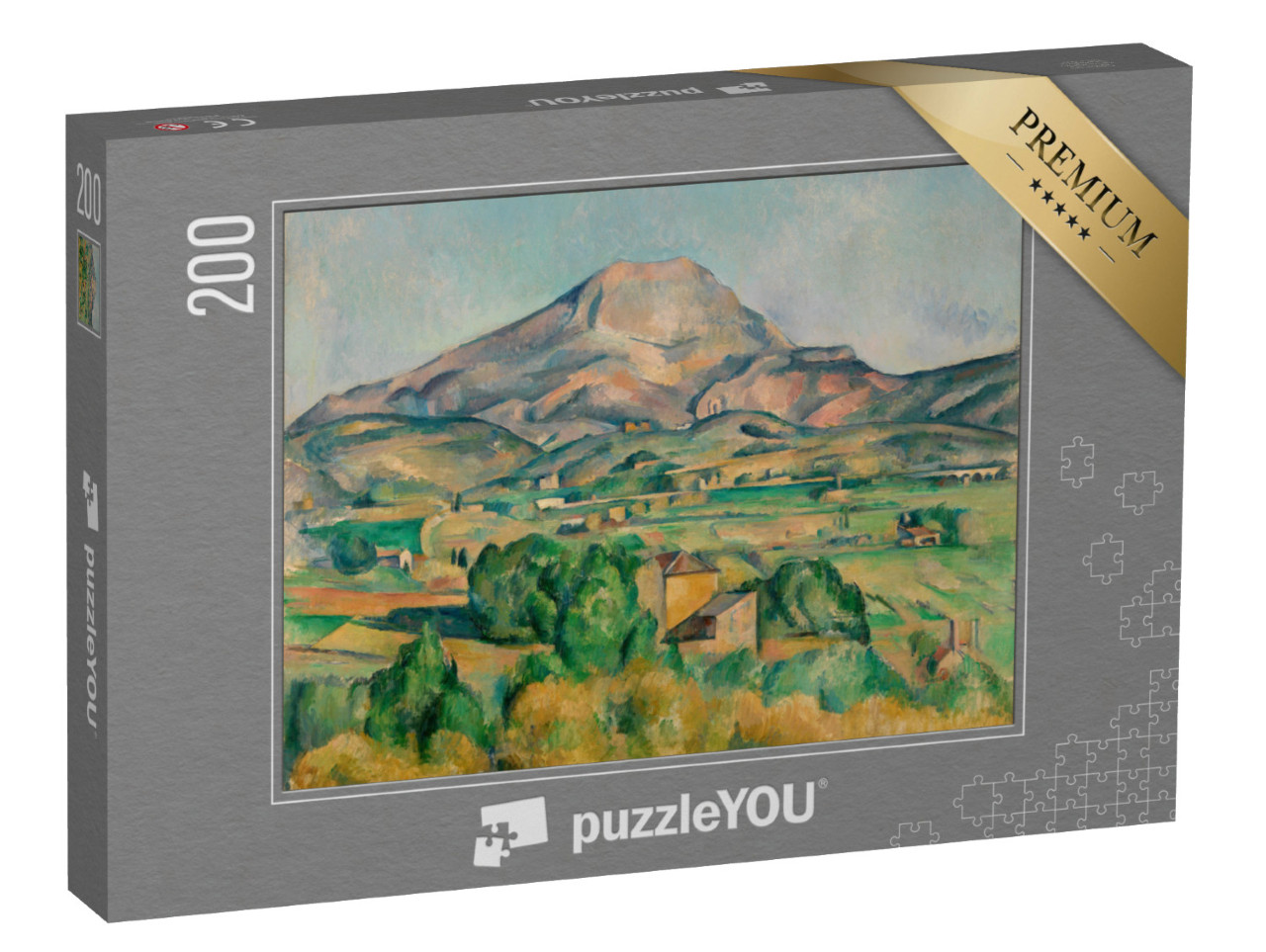 puzzle 200 dílků „Paul Cézanne - Hora Sainte-Victoire“