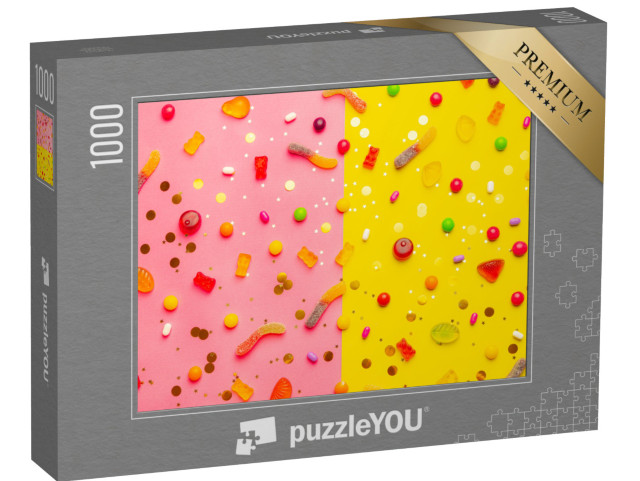 puzzle 1000 dílků „Různé želé děti“