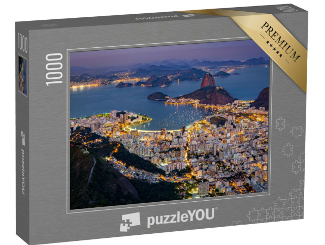 puzzle 1000 dílků „Pohled na Rio de Janeiro“