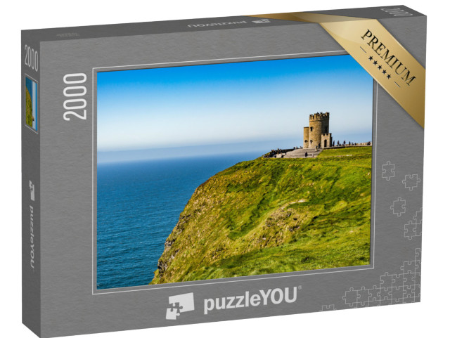 puzzle 2000 dílků „O'Brienova věž, nejvyšší bod Moherských útesů, Irsko“