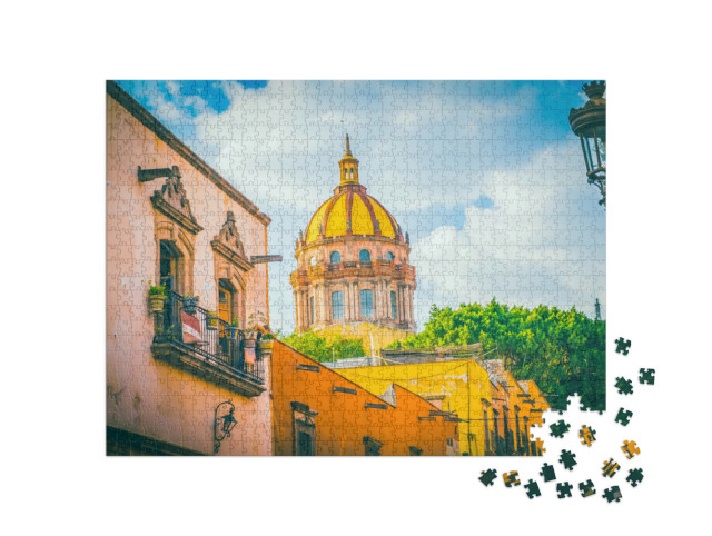 puzzle 1000 dílků „Okouzlující San Miguel de Allende, Mexiko“