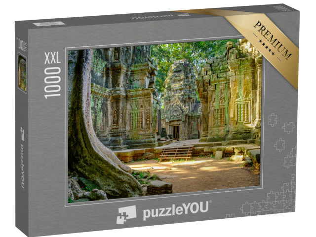 puzzle 1000 dílků XXL „Chrám Ta Prohm, součást Angkor Watu, Kambodža“