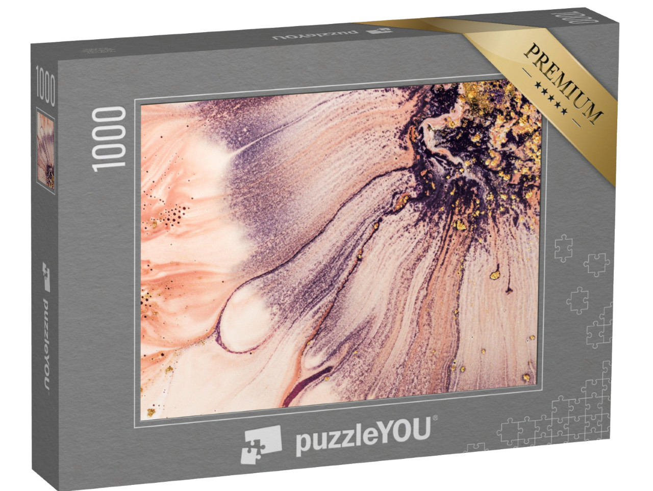 puzzle 1000 dílků „Luxusní umění ve východním stylu a umělecký design“