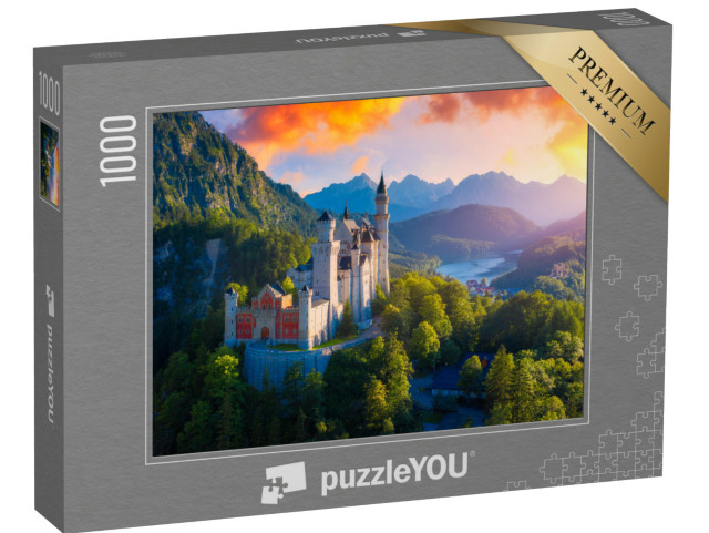 puzzle 1000 dílků „Zámek Neuschwanstein“